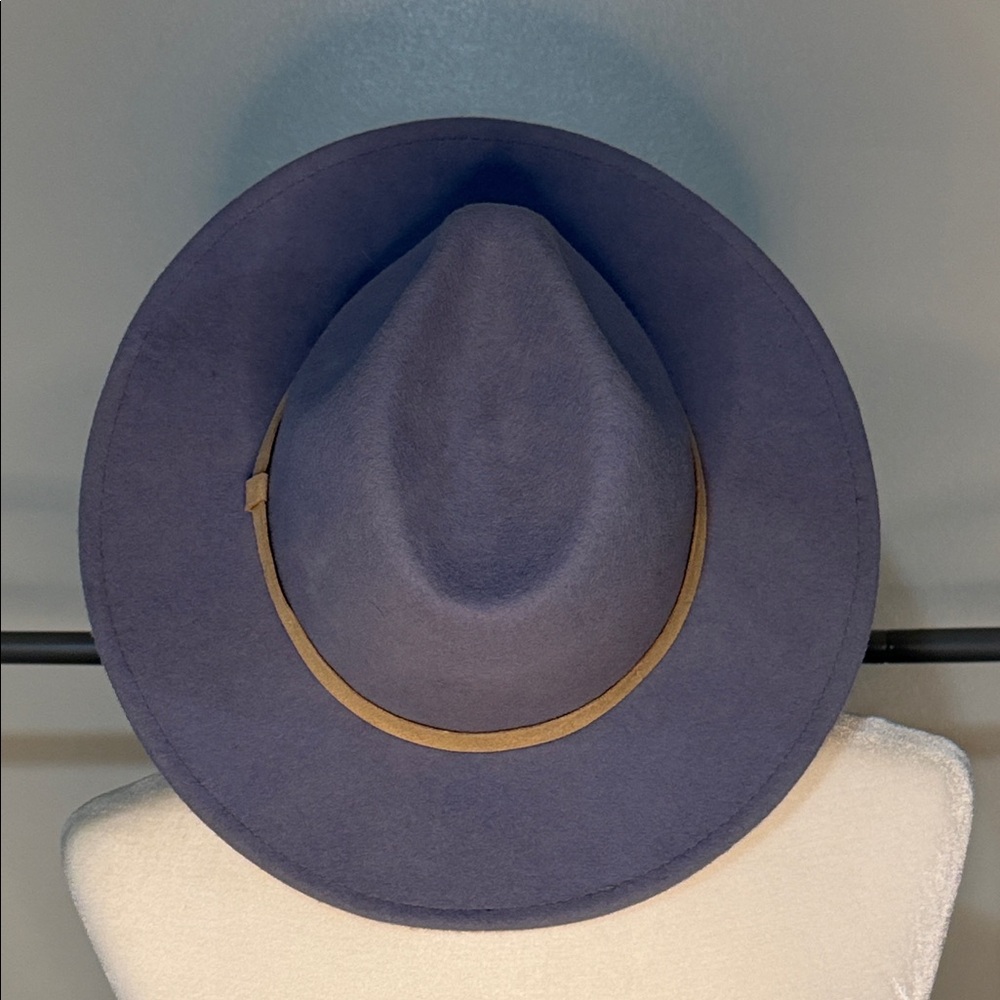 Wyeth by Todd Magill Blue and Tan Fedora - Picture 4 of 7